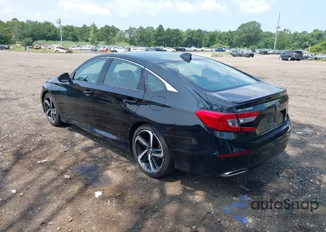 2018 Honda Accord Sport from USA, damaged, VIN 1HGCV1F30JA188134